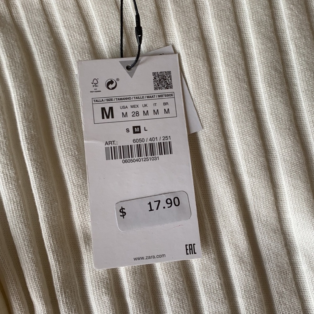 Zara Long Sleeve Mock Neck - Picture 2 of 4
